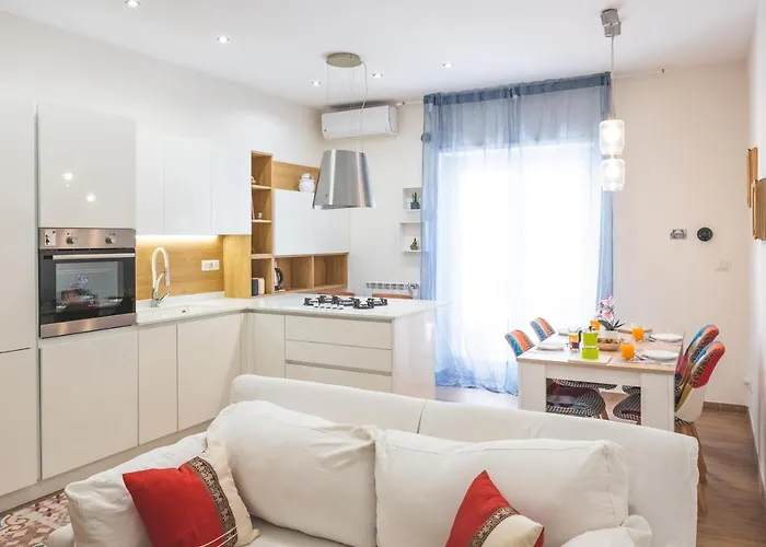 Apartament Cozy Flat With Terrace At Trastevere Train Station Rzym