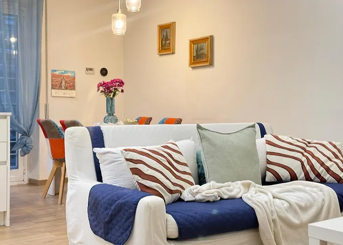 Cozy Flat With Terrace At Trastevere Train Station Apartament